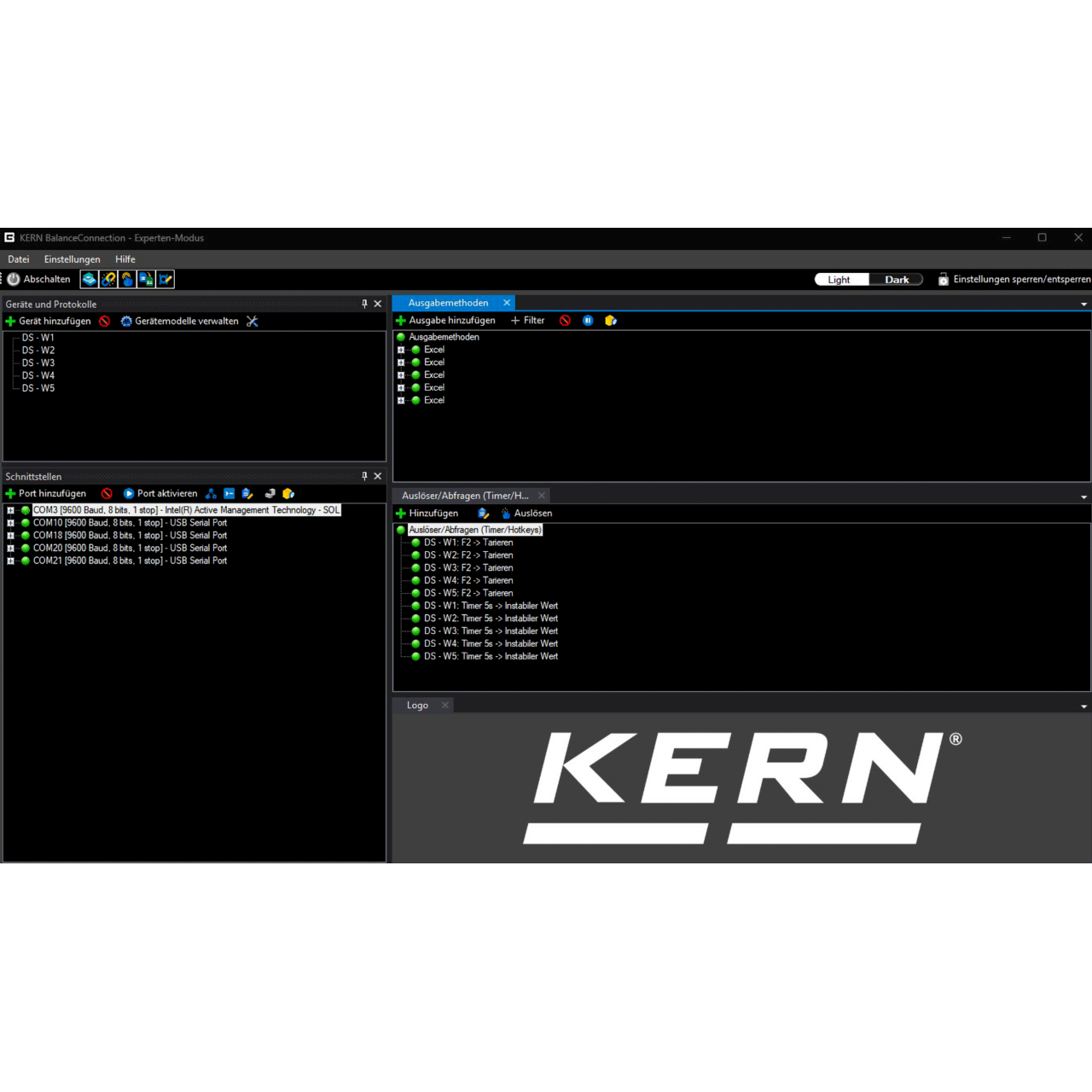 Oprogramowanie KERN BalanceConnection SCD-4.0-PRO-DL-AS05