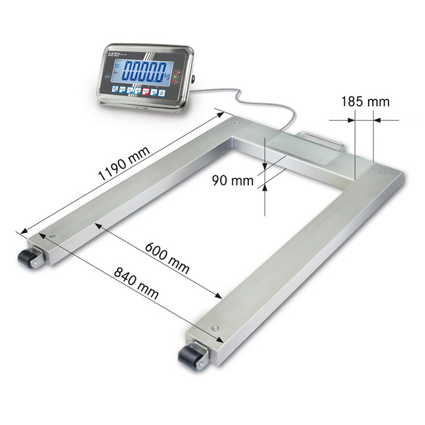 Waga paletowa KERN UFN 600K200IPM