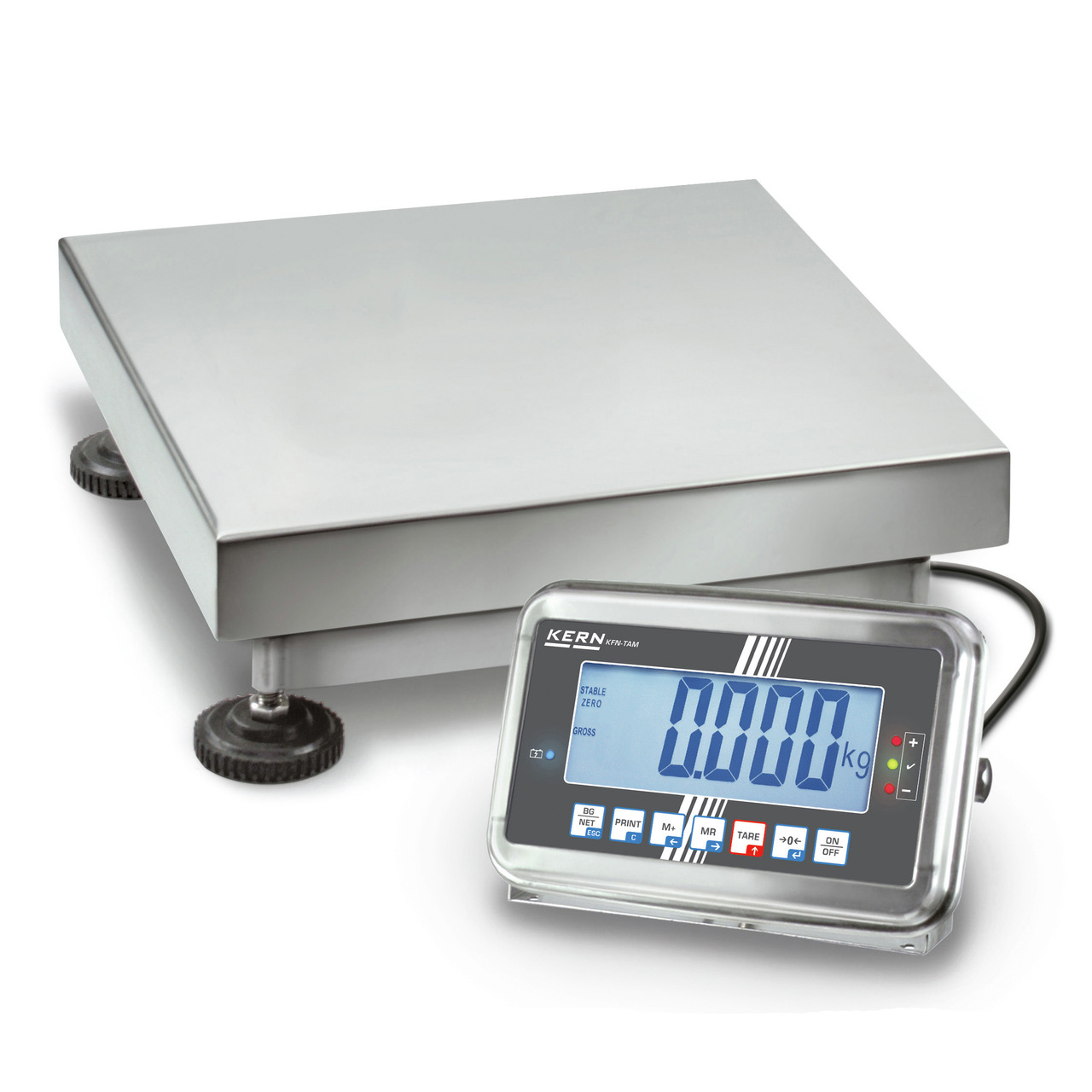 Waga platformowa ze stali nierdzewnej KERN SFB 100K-2LM