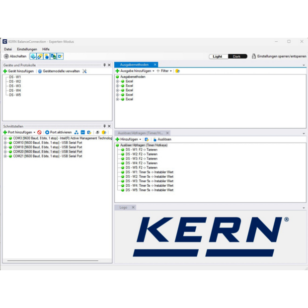 Oprogramowanie KERN BalanceConnection SCD-4.0-PRO-DL-AS05
